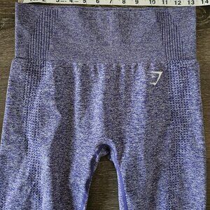 Gymshark Heathered Purple Leggings Size ?? Small?? See Measurements!